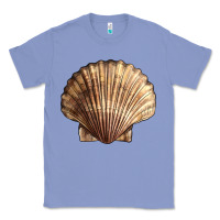 Colony Blue Japanese Scallop Shell Classic Tee - LillyAllenDesigns
