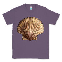 Lavender Japanese Scallop Shell Classic Tee - LillyAllenDesigns