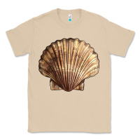 Mushroom Japanese Scallop Shell Classic Tee - LillyAllenDesigns
