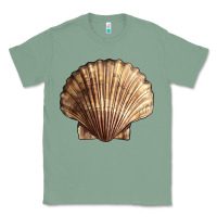 Sage Japanese Scallop Shell Classic Tee - LillyAllenDesigns