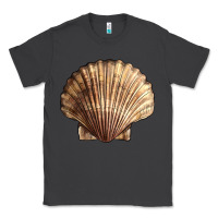 Smoke Japanese Scallop Shell Classic Tee - LillyAllenDesigns