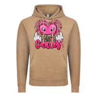 Vintage Coffee hey cancer with middle fingers Vintage Hoodie - AdoDesignShop
