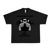 Black Guns - When guns are outlawed I'll be outlaw Urban Heavy Tee - Bettercallsaul