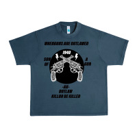 Midnight Navy Guns - When guns are outlawed I'll be outlaw Urban Heavy Tee - Bettercallsaul