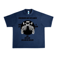 Navy Guns - When guns are outlawed I'll be outlaw Urban Heavy Tee - Bettercallsaul
