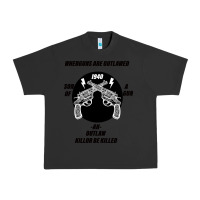 Pigment Black Guns - When guns are outlawed I'll be outlaw Urban Heavy Tee - Bettercallsaul