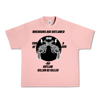 Salmon Guns - When guns are outlawed I'll be outlaw Urban Heavy Tee - Bettercallsaul