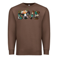 Chestnut love with holstein cow Premium Sweatshirt - BarkalooDesign