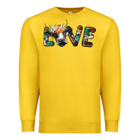 Lemon love with holstein cow Premium Sweatshirt - BarkalooDesign