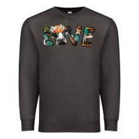 Smoke love with holstein cow Premium Sweatshirt - BarkalooDesign