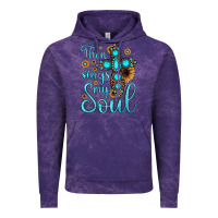Cloud Purple then sings my soul cross Vintage Hoodie - JahusDesignShop