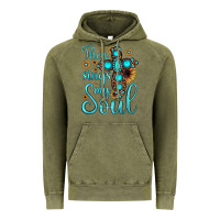 Vintage Olive then sings my soul cross Vintage Hoodie - JahusDesignShop