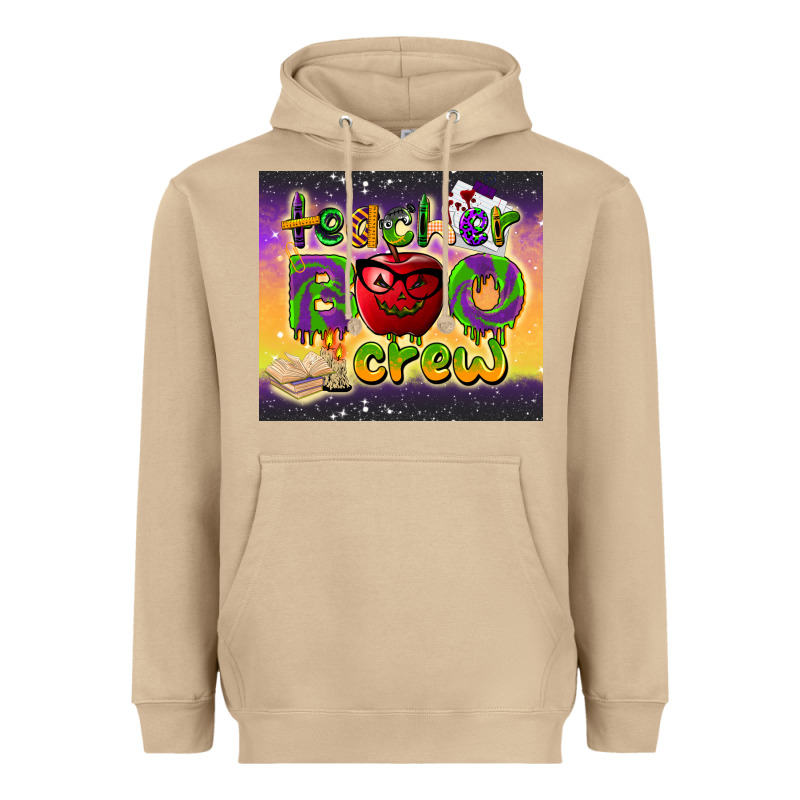 Teacher Boo Crew Tumbler Heavyweight Hoodie by BarkalooDesign | Teevron