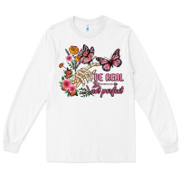 White be real not perfect Long Sleeve Tee - JahusDesignShop