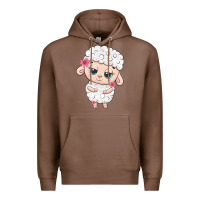 Chestnut cute sheep Premium Hoodie - texasbilliewilder