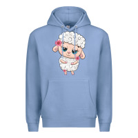 Colony Blue cute sheep Premium Hoodie - texasbilliewilder