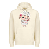Sandshell cute sheep Premium Hoodie - texasbilliewilder