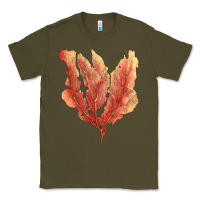 Army Green pink venus fan sea coral Classic Tee - LillyAllenDesigns