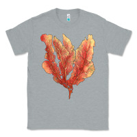 Heather Grey pink venus fan sea coral Classic Tee - LillyAllenDesigns