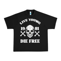 Black Live Young Die Free Urban Heavy Tee - Bettercallsaul