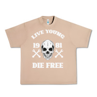 Burro Live Young Die Free Urban Heavy Tee - Bettercallsaul