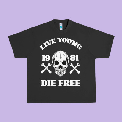 Live Young Die Free Urban Heavy Tee Designed By Bettercallsaul