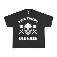 Pigment Black Live Young Die Free Urban Heavy Tee - Bettercallsaul