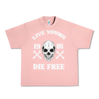 Salmon Live Young Die Free Urban Heavy Tee - Bettercallsaul