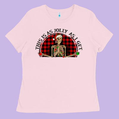 Ladies Tee this is as jolly  as i get