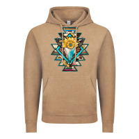 Vintage Coffee cowhide leopard bull skull aztec Vintage Hoodie - JahusDesignShop
