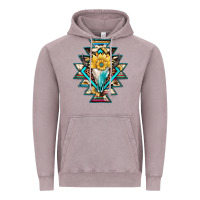 Vintage Zinc cowhide leopard bull skull aztec Vintage Hoodie - JahusDesignShop
