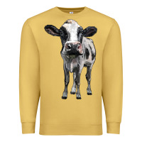 Antique Gold holstein cow Premium Sweatshirt - BarkalooDesign