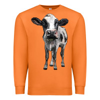 Carrot holstein cow Premium Sweatshirt - BarkalooDesign