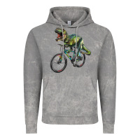 Cloud Rock t rex dinosaur riding dinosaur Vintage Hoodie - RanaPortraitStore