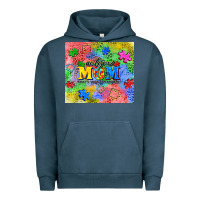 Pigment Midnight Navy autism Urban Hoodie - CowGirlArtShop