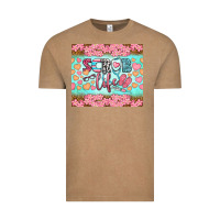 Vintage Coffee scrub life tumbler Vintage Tee - BundleAndBundleShop