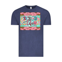 Vintage Denim scrub life tumbler Vintage Tee - BundleAndBundleShop