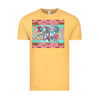 Vintage Mustard scrub life tumbler Vintage Tee - BundleAndBundleShop