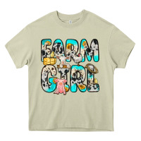 Mossy farm girl Heavy Core Tee - Zillion Design Studio