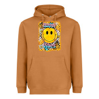 Meerkat happy vibes smiley face Heavyweight Hoodie - BarkalooDesign