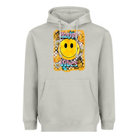 Moon Dust happy vibes smiley face Heavyweight Hoodie - BarkalooDesign