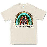 Bone merry and bright rainbow christmas Premium Tee - RanaPortraitStore
