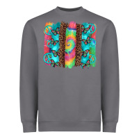 Storm hippie peace sign butterfly leopard and tie dye brushstroke Heavyweight Sweatshirt - Artiststas