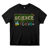 Black science teacher Heavy Core Tee - texasbilliewilder
