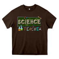 Chocolate Brown science teacher Heavy Core Tee - texasbilliewilder