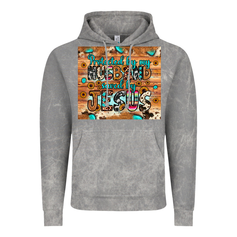 Protected Husband Saved By Jesus Vintage Hoodie by JahusDesignShop | Teevron