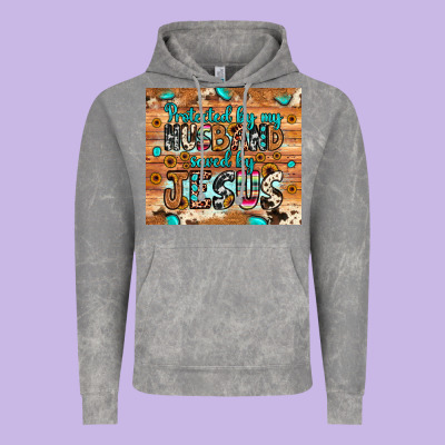 Protected Husband Saved By Jesus Vintage Hoodie Designed By Jahusdesignshop