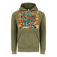 Vintage Olive protected husband saved by jesus Vintage Hoodie - JahusDesignShop