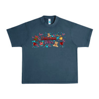 Midnight Navy love vibes and valentines Urban Heavy Tee - AdoDesignShop