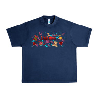 Navy love vibes and valentines Urban Heavy Tee - AdoDesignShop